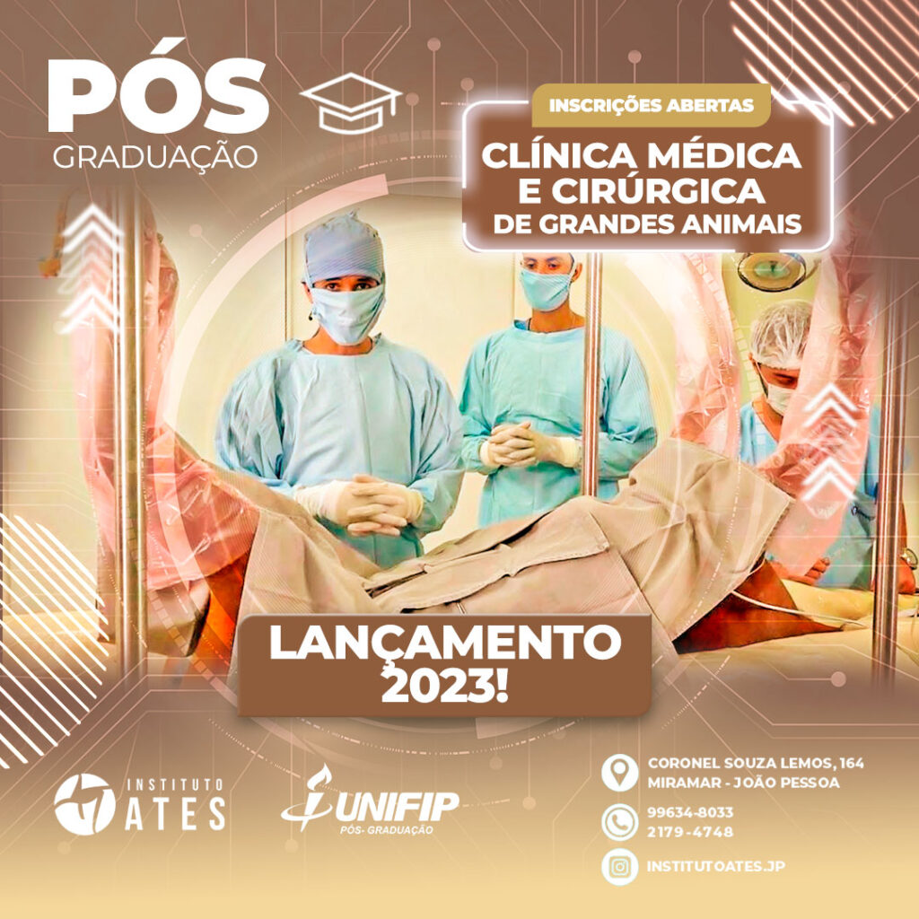 Instituto Ates - ESPECIALIZAÇÃO EM CLÍNICA MÉDICA E CIRÚRGICA DE GRANDES ANIMAIS